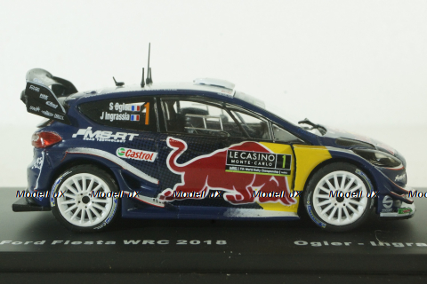 Ford England Fiesta WRC RED BULL N 1, Altaya 1:43