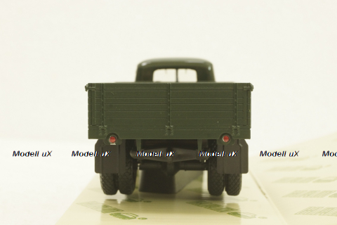  Газ-51А, зеленый бортовой, Н255, Наш Автопром 1:43