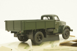  Газ-51А, зеленый бортовой, Н255, Наш Автопром 1:43