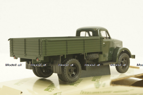  Газ-51А, зеленый бортовой, Н255, Наш Автопром 1:43