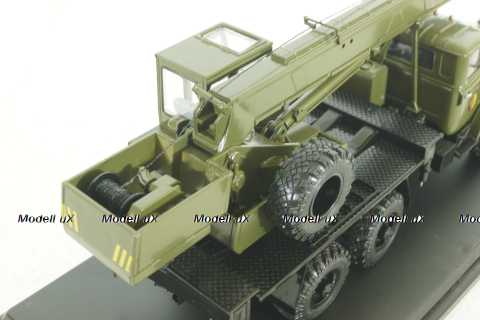 КС-3574 (Урал-4320) автокран, хаки, PLC47046, Premium Classixxs 1:43