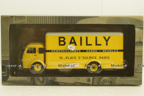 Ford Simca Cargo, Bailly, yellow, Deagostini 1:43