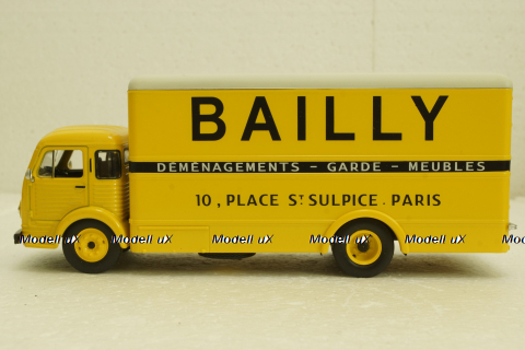 Ford Simca Cargo, Bailly, yellow, Deagostini 1:43
