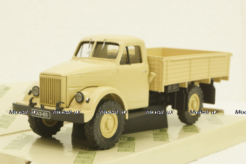Газ-63, бежевый, Н261, Наш Автопром 1:43