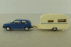 Volkswagen Golf II with trailer 1988 , 60316, Wiking 1:87