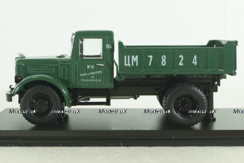 ЯАЗ-205 самосвал, зеленый, SSM1125, SSM 1:43