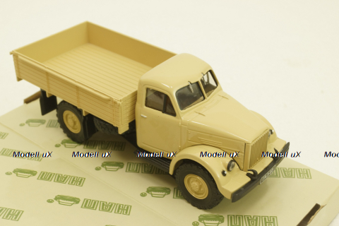 Газ-63, бежевый, Н261, Наш Автопром 1:43