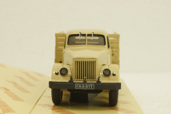 Газ-51Т грузовое такси 1956, бежевый, Н256, Наш Автопром 1:43