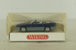 Mercedes 500 SL Cabriolet (R129) 1989, blue 14202, Wiking 1:87