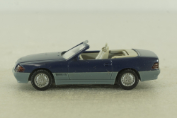 Mercedes 500 SL Cabriolet (R129) 1989, blue 14202, Wiking 1:87