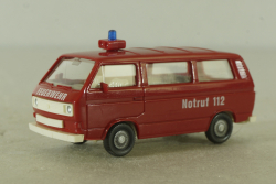 Volkswagen T3 Kombi Feuerwehr, 60316, Wiking 1:87