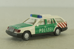 Mercedes 230 GE (S124) Polizei 1985, 10300, Wiking 1:87