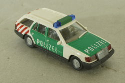 Mercedes 230 GE (S124) Polizei 1985, 10300, Wiking 1:87
