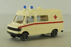 Mercedes 310D Ambulance KTW Rotes Kreuz 1981, 27800, Wiking 1:87