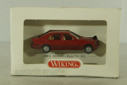 Mercedes 500 SEL (W140) 1991, red, 15801, Wiking 1:87