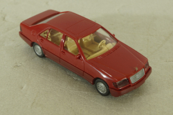 Mercedes 500 SEL (W140) 1991, red, 15801, Wiking 1:87