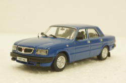 Газ-3110 Волга, синий, Р102, Наш Автопром 1:43