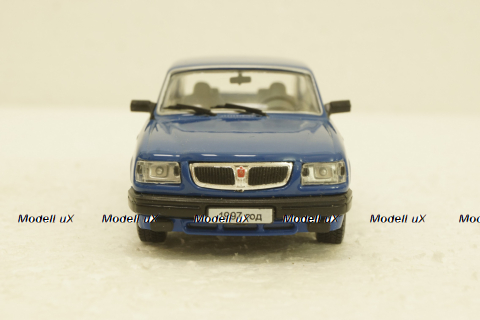 Газ-3110 Волга, синий, Р102, Наш Автопром 1:43