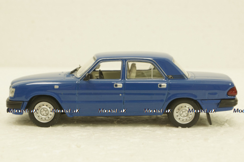 Газ-3110 Волга, синий, Р102, Наш Автопром 1:43