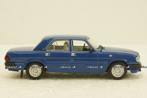 Газ-3110 Волга, синий, Р102, Наш Автопром 1:43