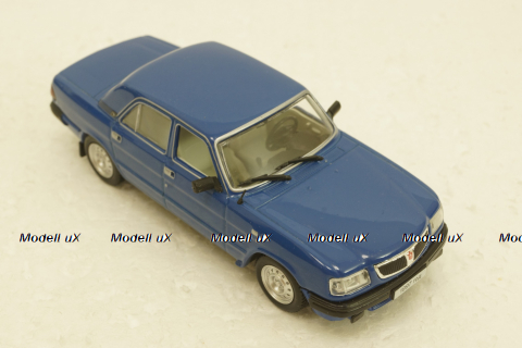 Газ-3110 Волга, синий, Р102, Наш Автопром 1:43