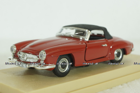 Mercedes 190 SL Roadster , Red 1955, Rio 1:43