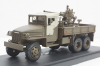 Studebaker US 6 с 37мм зениткой, тентованная кабина, Miniclassic 1:43