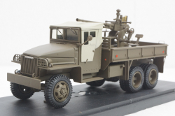 Studebaker US 6 с 37мм зениткой, тентованная кабина, Miniclassic 1:43
