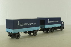 Mercedes 1844 S  с прицепом, blue, 57100, Wiking 1:87