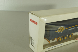 Scania 143 M Pritschensattelzug ASG A335, blue/yellow,  51801, Wiking 1:87