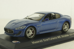 Maserati Gran Turismo MC Stradale 2016, blue, Leo Models 1:43