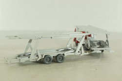 Mercedes 1729 Auto transporter, red/grey, 58000, Wiking 1:87