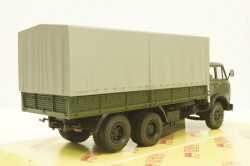 Маз-516Б, хаки, борт с тентом, Н295, Наш Автопром 1:43