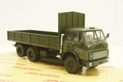 Маз-516Б, хаки, борт с тентом, Н295, Наш Автопром 1:43