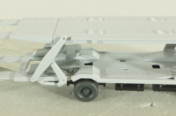 Mercedes 1729 Auto transporter, red/grey, 58000, Wiking 1:87