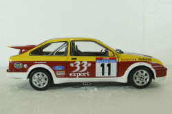 Ford Sierra RS Cosworth #11 Rallye Tour de Corse 1987 Auriol, Occelli, 1806103, Solido 1:18