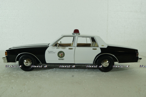 Chevrolet Caprice LAPD MacGyver 1986, 19126, Greenlight 1:18