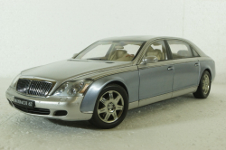 Maybach 62 Lwb 2005 Silver/Blue, 76163, AutoArt 1:18
