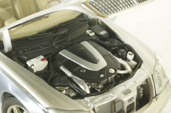 Maybach 62 Lwb 2005 Silver/Blue, 76163, AutoArt 1:18