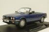 BMW 325i E30 Cabriolet  blue metallic, 1985, MCG18381, MCG 1:18