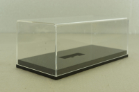 Бокс для моделей 1:64, размеры 12х5,5х4 (д*ш*в) черная подставка