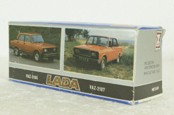 Ваз-2105, сентябрь 87г.,  Тантал/Радон 1:43