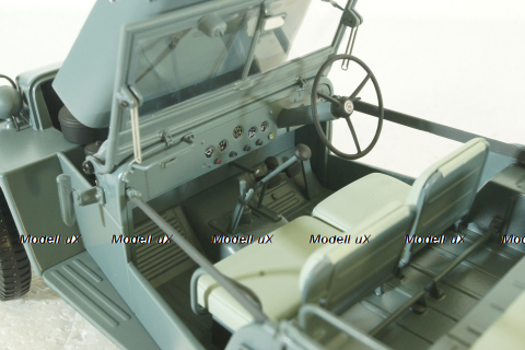 Toyota Land Cruiser BJ, Light Green, KYO8959G0, Kyosho 1:18