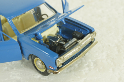 Газ-24, синий, июнь 86г.,  Тантал/Радон 1:43