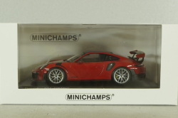 Porsche 911 (991 II) GT2 RS Weissach-Paket 2018, red, 413067290, Minichamps 1:43