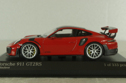 Porsche 911 (991 II) GT2 RS Weissach-Paket 2018, red, 413067290, Minichamps 1:43