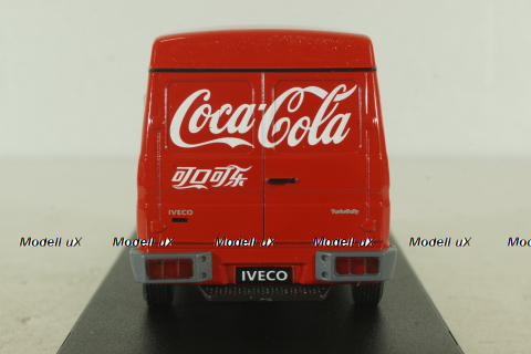 Iveco Turbodaily 40-10 Coca-Cola 1996, red, Sunyork Model 1:43