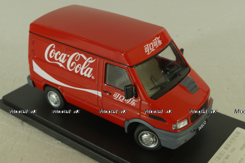 Iveco Turbodaily 40-10 Coca-Cola 1996, red, Sunyork Model 1:43
