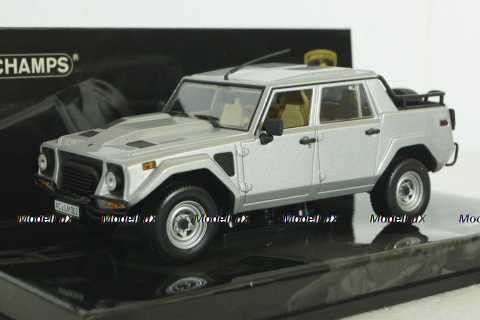 Lamborghini LM002 1984, silver, 436103370, Minichamps 1:43