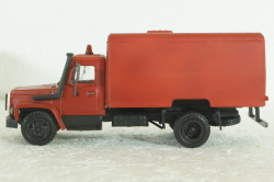 Газ-3307, красный, Компаньон 1:43